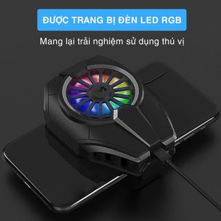 Quạt Tản Nhiệt Điện Thoại Sò Lạnh Gaming Memo DL06 Chơi Game PUBG FF ROS, Quạt Làm Mát Siêu Nhanh - Bảo Hành Đổi Mới