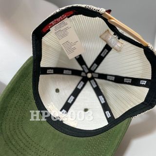 Mũ Lưỡi Trai Cao Cấp Levi Xanh Rêu Nam nữ Form Cứng  Phối Lưới Sau Logo da Simili freesize monoshop