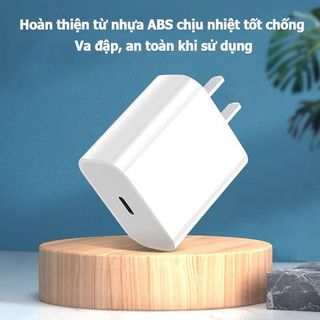 CÓC SẠC NHANH 20W - CHO IPHONE 11/ 12/ 12 PRO/ 12 PRO MAX GIÁ SỈ