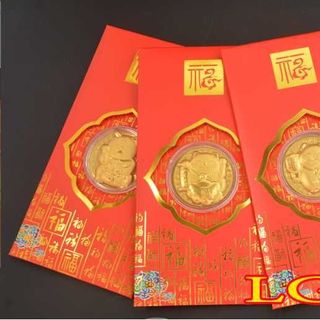 Quà tặng tết 2023 bao lì xì mèo vàng đẹp
