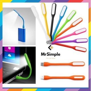 Đèn LED USB 🔴 Đèn Đọc Sách Cắm Cổng USB Máy Tính, Sạc Dự Phòng Tiện Dụng Gọn Nhẹ