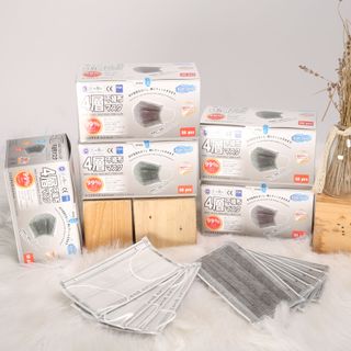 Khẩu trang y tế 4 lớp than hoạt tính - 50 cái/ hộp - 50 hộp/ thùng