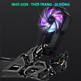Quạt Tản Nhiệt Điện Thoại Gaming FL05 FL01 Làm Mát Bằng Quạt Gió - Giảm Nhiệt Cho Điện Thoại Khi Chơi Game
