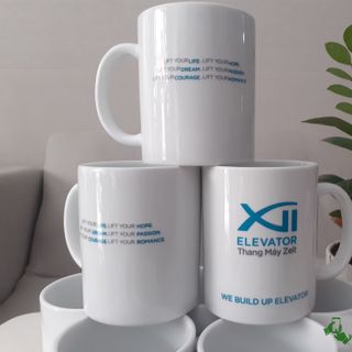 Ly Sứ Bát Tràng in ấn logo Độc Quyền Thương Hiệu