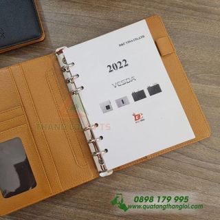 Sổ Tay Da Bià Còng - Sổ Ghi Chép Đẹp