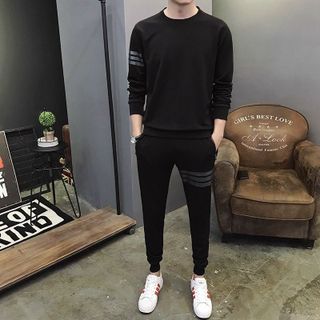 Bộ nỉ thu đông nam 3 sọc mẫu HIT HOT 2022