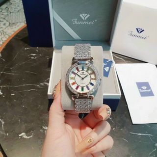 ĐỒNG HỒ FUNMEl ĐÁ MÀU CHÍNH HÃNG