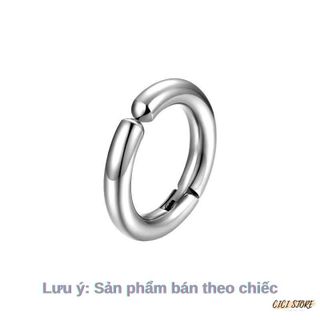 Bông Tai Nam Kẹp Không Cần Bấm Lỗ Bằng Thép Titan Không Gỉ (1 PCS) monoshop