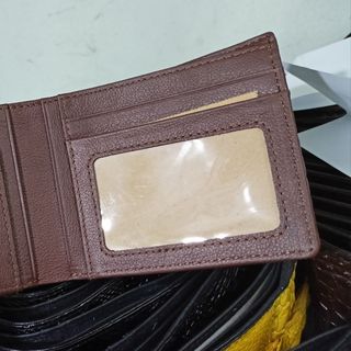 Ví nam 1 mặt Da Cá Sâu