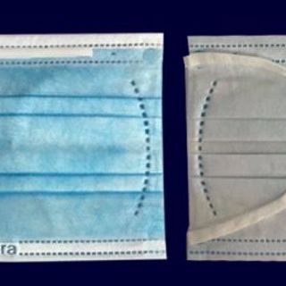 Khẩu trang y tế 4 lớp bán nguyệt Kim Sora - 50 cái/ hộp - 50 hộp/ thùng