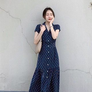 ĐẦM XÒE CHẤM BI CÁNH DƠI - DT1663