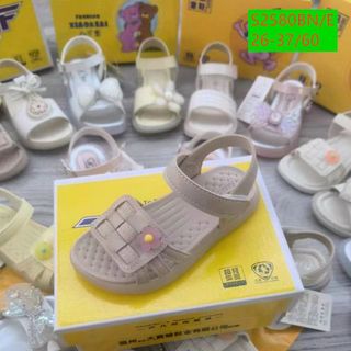 Sandal trẻ em/bé gái quai ngang chất da mềm êm chân