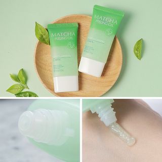 Tẩy tế bào chết dà mặt Laikou trà xanh hoa cúc