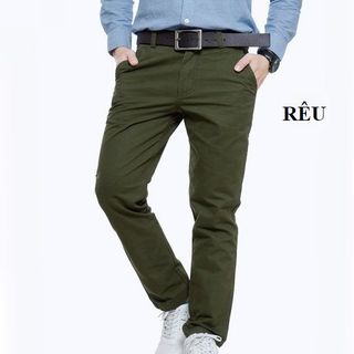 Quần Ống Côn, Quần Kaki Nam Nữ Ôm Dáng - Kaki Cao Cấp Za.r [Xám Nhạt]