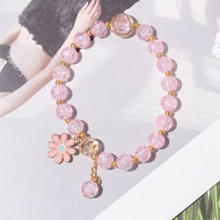 Chuỗi vòng đeo tay đá tuyết rất đẹp dễ thương