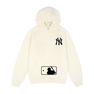 Áo hoodie nam vải nỉ form bigsize 90kg - 130kg in trước sau chữ NY và người đánh chài