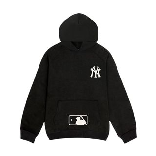 Áo hoodie nam vải nỉ form bigsize 90kg - 130kg in trước sau chữ NY và người đánh chài
