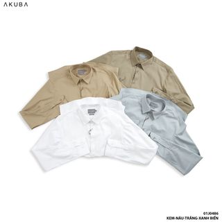 ÁO SƠ MI TAY DÀI AKUBA 02A0486