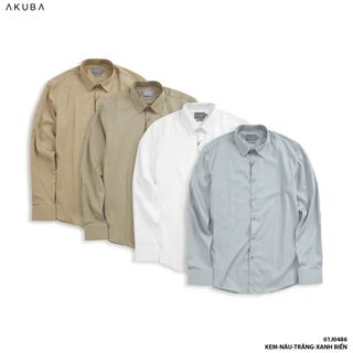 ÁO SƠ MI TAY DÀI AKUBA 02A0486