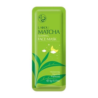 Túi 15 gói mặt nạ ngủ trà xanh laikou