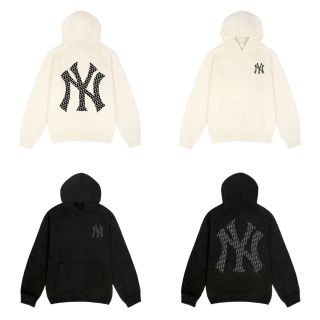 Áo hoodie nam vải nỉ form bigsize 90kg - 130kg in trước sau chữ NY