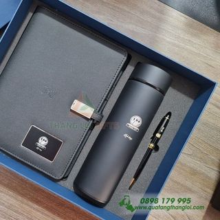 Bộ GIFTS Qùa Tặng Nhân Viên Văn Phòng in khắc logo Doanh Nghiệp