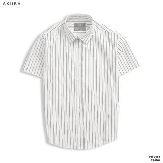 ÁO SƠ MI TAY NGẮN AKUBA 01F0484
