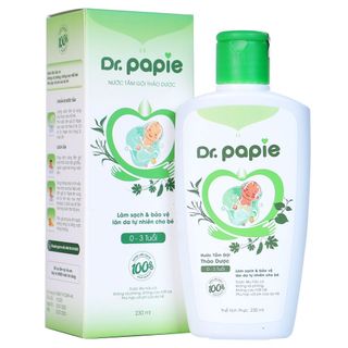 Nước Tắm Thảo Dược Dr Papie