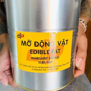 Bơ động vật Nauy Edible Fat lon 2,5kg