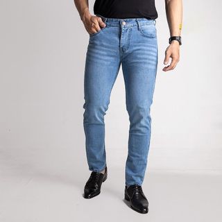 Quần Jean, quần bò nam trơn co giãn 4 chiều thoải mái có big size