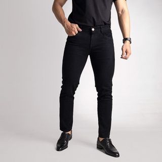 Quần Jean, quần bò nam trơn co giãn 4 chiều thoải mái có big size
