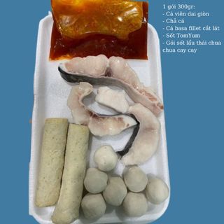 Set gói Lẩu cá TomYum chua cay CP - Đặc sản ẩm thực Thái Lan