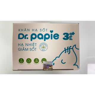 Khăn Lau Hạ Sốt Cho Bé Từ 3 Tháng Tuổi Dr Papie