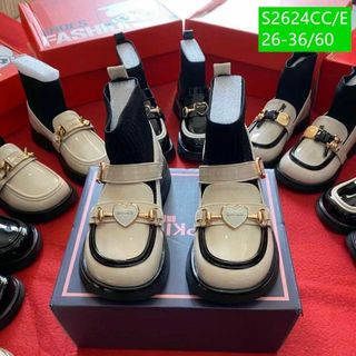 Boot da bóng mềm cổ chun cho bé gái kiểu dáng sành điệu