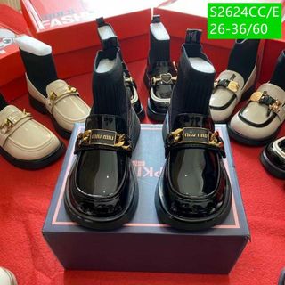 Boot da bóng mềm cổ chun cho bé gái kiểu dáng sành điệu