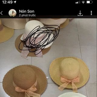 Nón cói đủ mẫu