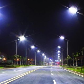 ĐÈN ĐƯỜNG LED HÌNH CHIẾC LÁ 150W CHỐNG NƯỚC TIẾT KIỆM ĐIỆN