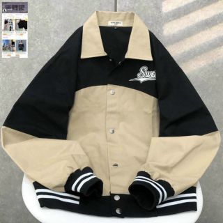 Áo khoác dù phối chất dù 2 lớp logo in Sud