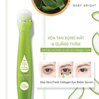 Thanh lăn trị thâm bọng mắt Eye Roller Serum Baby Bright Karmart