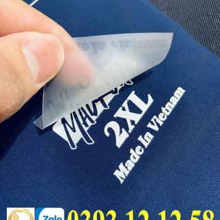 Nhãn mác ép nhiệt ( Toàn Quốc )