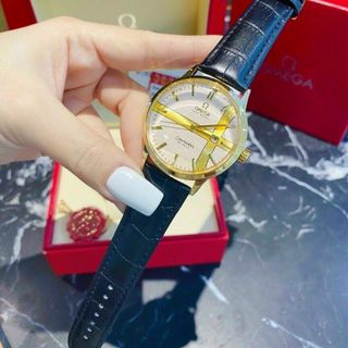 ĐỒNG HỒ OMEGA DÂY DA TRUNG CẤP HOT HOT