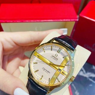ĐỒNG HỒ OMEGA DÂY DA TRUNG CẤP HOT HOT