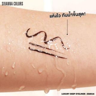KẺ MẮT NƯỚC SIVANNA LONG LASTING FINE EYELINER THÁI LAN