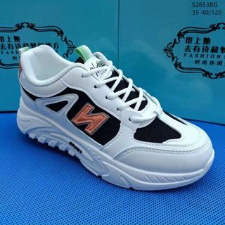 Giày thể thao nữ đế độn răng cưa chống trượt S2653