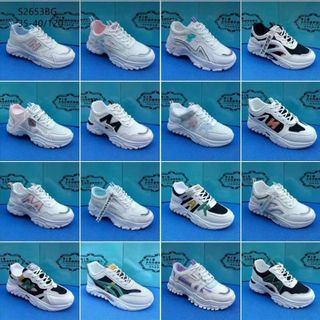 Giày thể thao nữ đế độn răng cưa chống trượt S2653