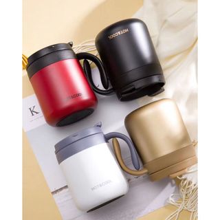 Bình giữ nhiệt 350ml - 500ml cao cấp nóng lạnh Hot&Cool , ly giữ nhiệt inox 304 không gỉ