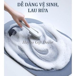 Thảm lau chân hình thú cute 40x60, thảm chùi chân chống trượt cao cấp decor nhà bếp, nhà tắm, phòng ngủ