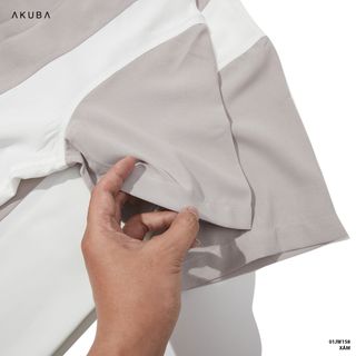 ÁO SƠ MI TAY NGẮN AKUBA 01JW158