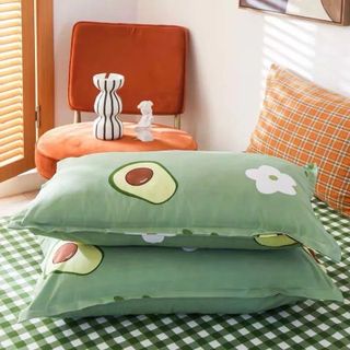 Bộ ga phủ giường cotton Korea nhập khẩu cao cấp nhiều mẫu - Bộ drap gường chăn ga gối đệm cute trang trí phòng ngủ