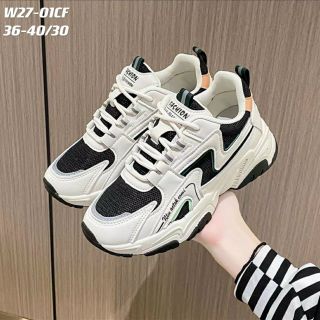 Giày thể thao nữ độn đế năng động W27-01